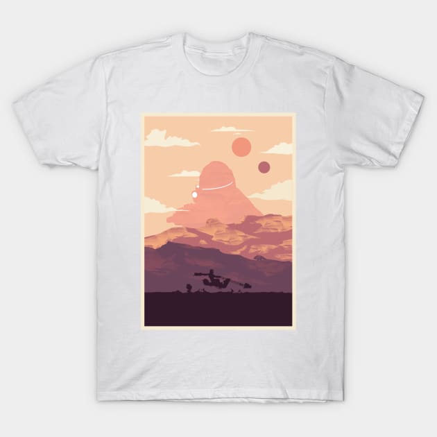 Desert Gun T-Shirt by mateusquandt